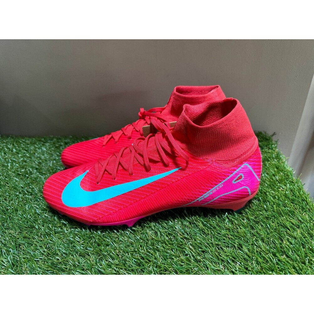 Nike Zoom Mercurial Superfly 10 Pro FG Soccer Mens 10 Mad Energy Pack HF9433-800